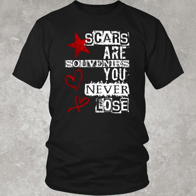 scars-are-souvenirs-you-never-lose-lyrics-shirt